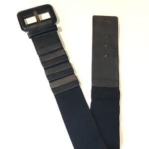 Black Elastic Waist belt